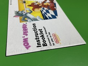 Tom and Jerry Nintendo NES Manual Instruction Booklet Tom & n Jerry