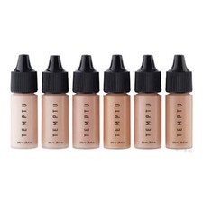 TEMPTU Perfect Canvas Hydra Lock Foundation 6-Pack - Makeup Artist Makeup