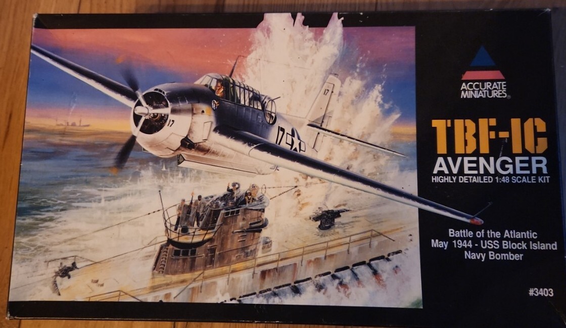 Accurate Miniatures TBF-IC Avenger 1:48 Scale Battle of the Atlantic ...