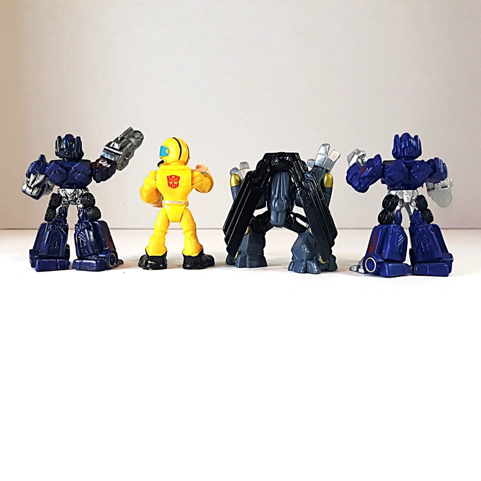 Transformers Playskool Robot Heroes Blackout Optimus Prime Axel Action Figures - Image 4 of 4