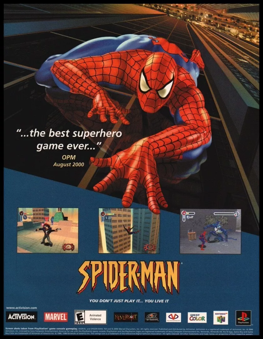 Neversoft Spider-Man (2000 Spider-Man) skins