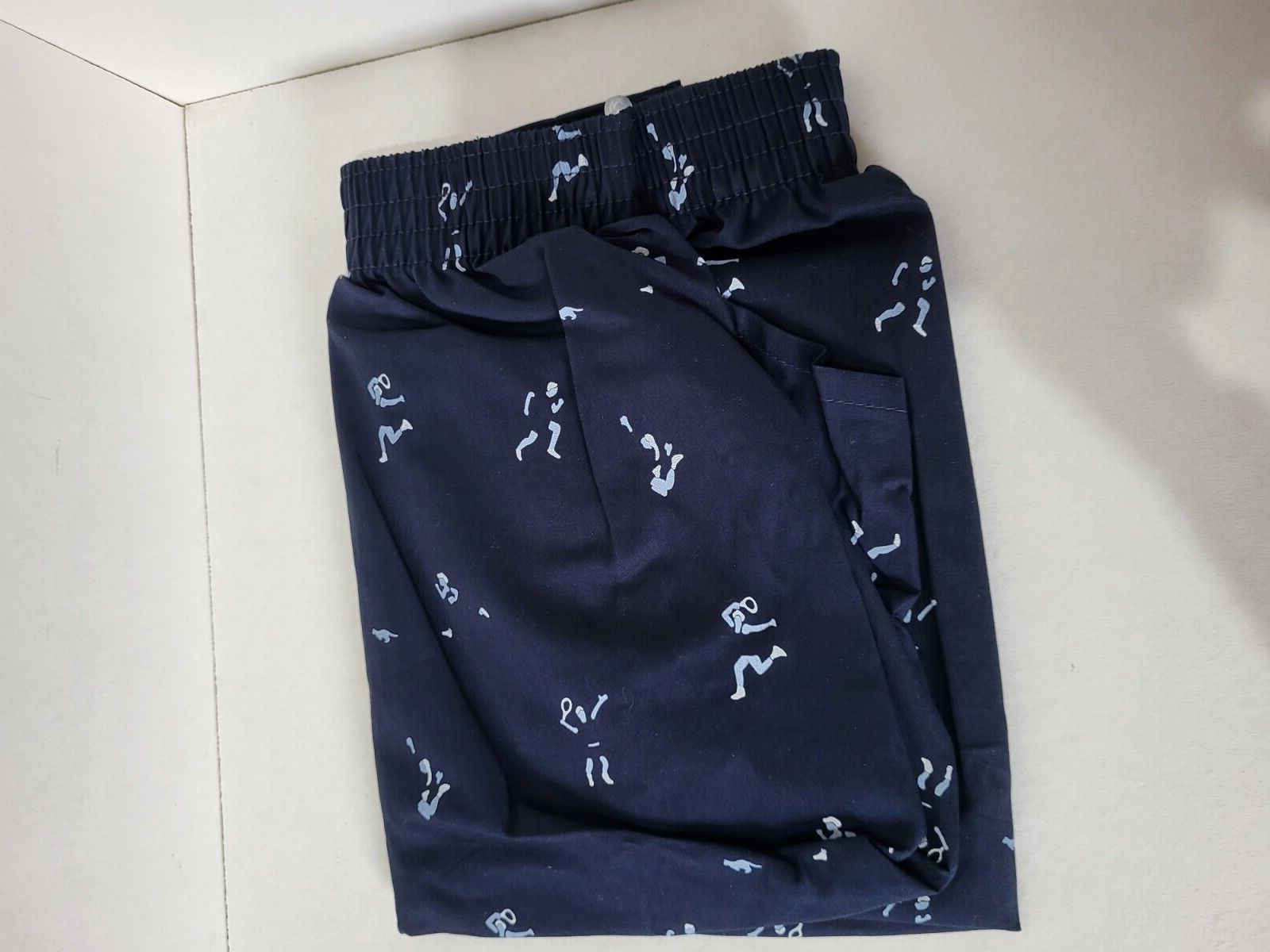 DEREK ROSE MEN'S CLASSIC FIT Woven BOXER Shorts Cotton S Small Blue Sports New image 2