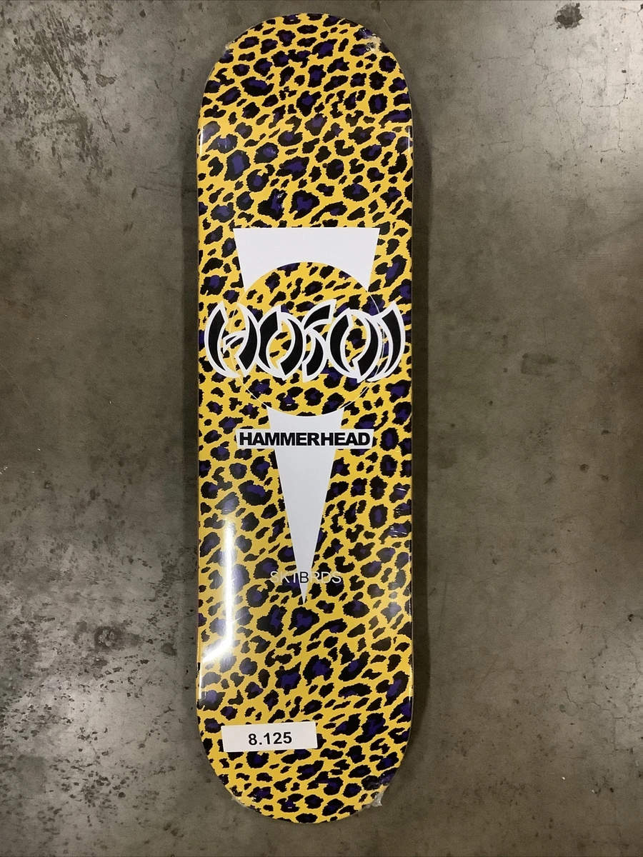 Rare Christian HOSOI leopard Reissue Skateboard DECK Alva Sims 8.125”
