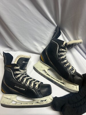 Bauer Supreme One20 Hockey Skates Size 5, Lightspeed Pro, Black, Intermediate