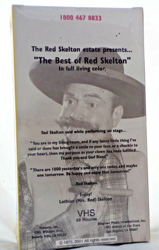 The Best of Red Vol.2 VHS Factory Sealed  - Image 3 of 4