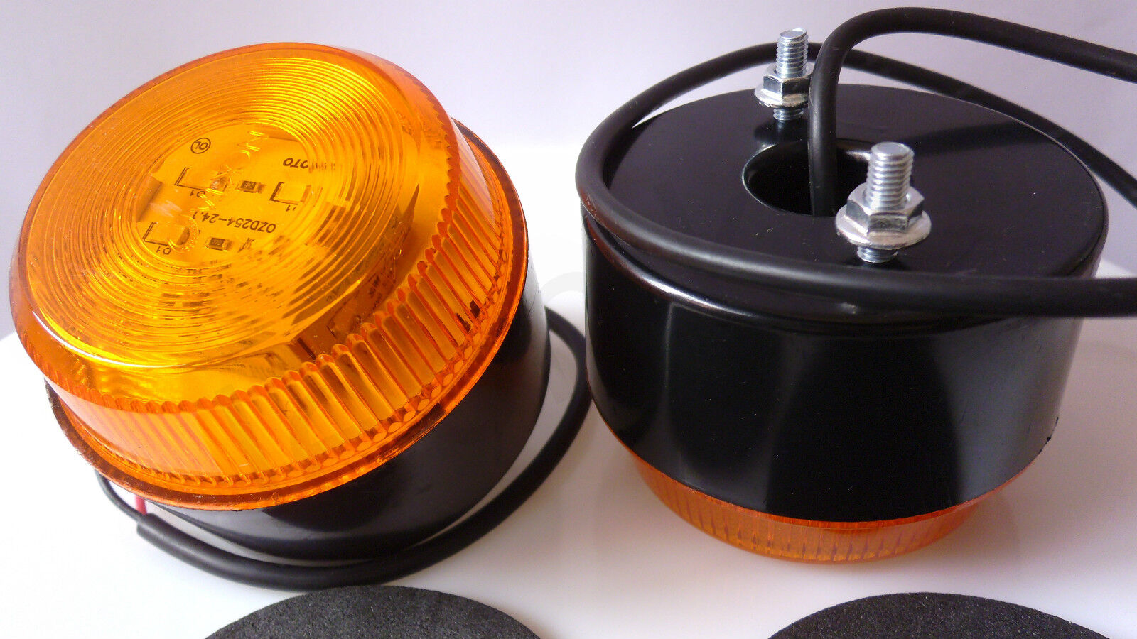 2x 12V 24V AMBER RECOVERY LED BREAKDOWN SAFETY LIGHT FLASHING BE Regular Max 50% OFF discount