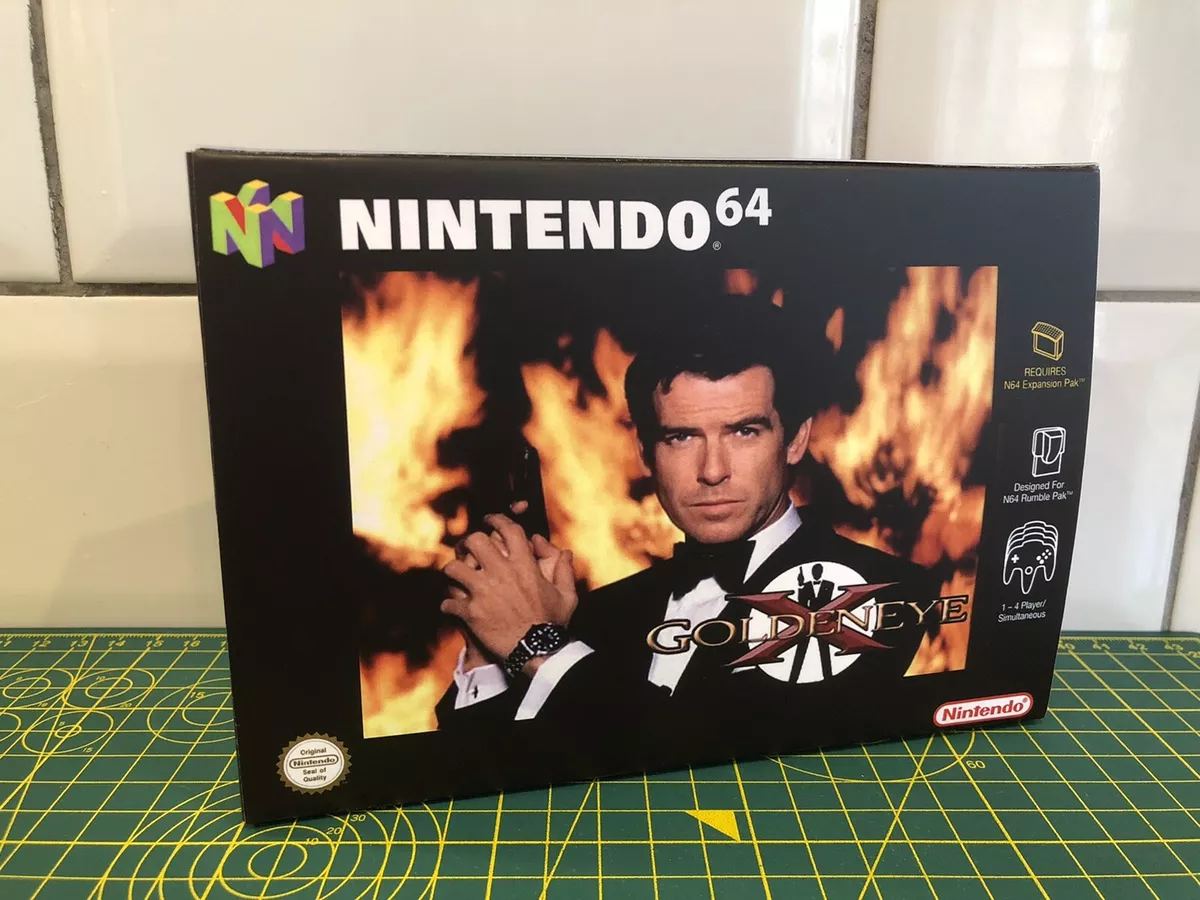 GoldenEye 007 Nintendo 64 - GoldenEye X - N64 Video Game