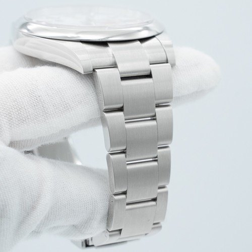 Rolex Oyster Perpetual 41mm 124300 Turquoise Blue "Celebration" Motif Index Dial - Picture 3 of 9