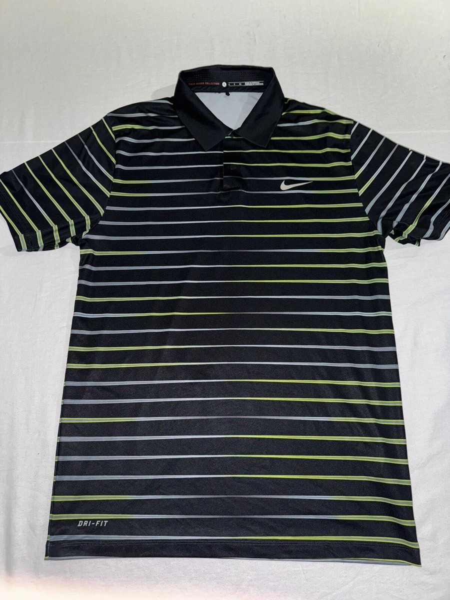 NIKE Tiger Woods Collection ゴルフシャツ 黒 L Tiger Woods