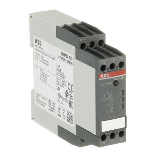1PC NEW ABB 1SVR730712R2200 CM-MSS.33S THERMISTOR RELAY - Picture 2 of 2