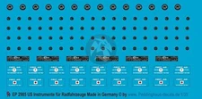 Peddinghaus 1/35 US Army Instrument Markings for Jeep and Other Vehicles 2985