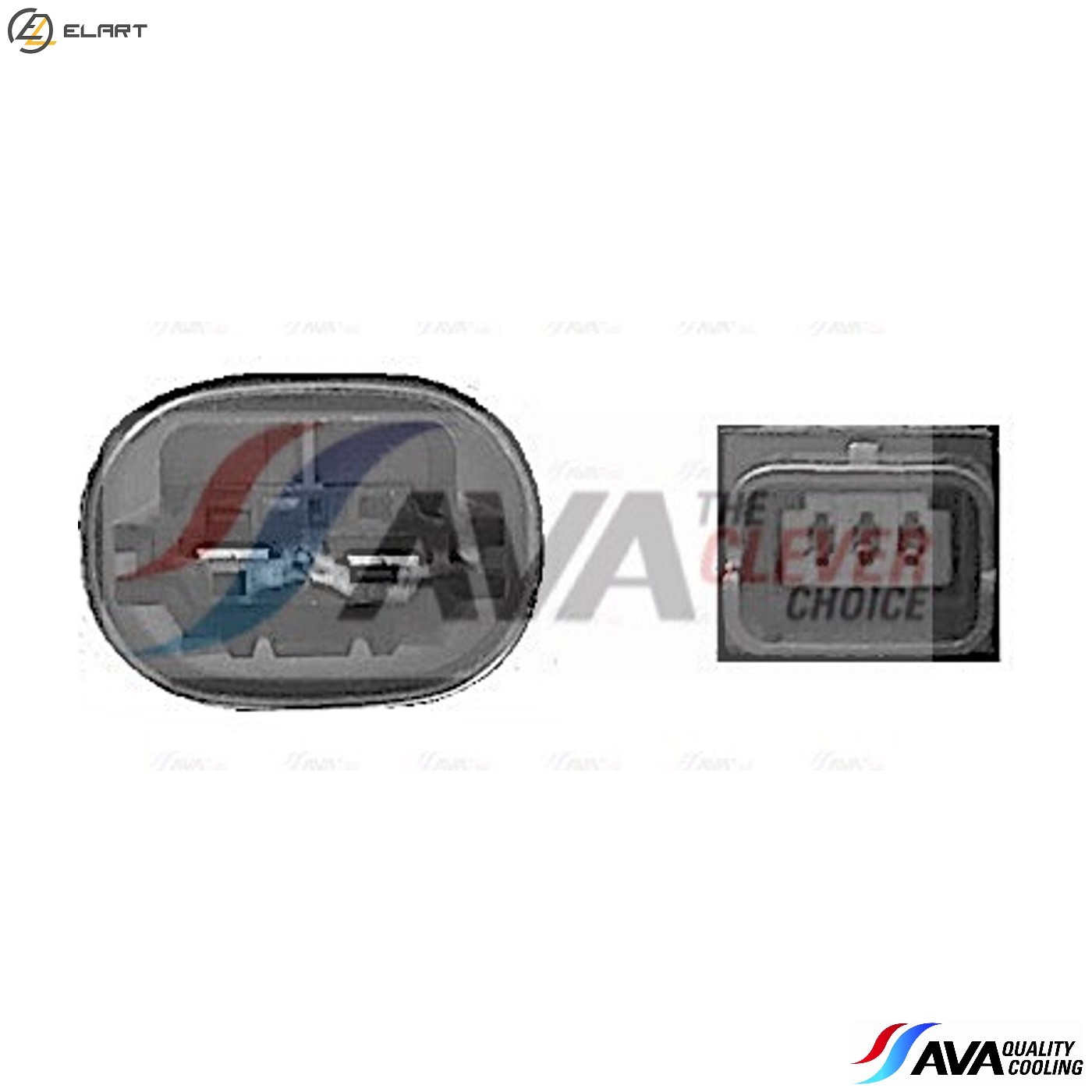 FAN ENGINE COOLING CN7556 FOR PEUGEOT 407/SW/Van CITROEN C5/II/Break/III C6 1.7L