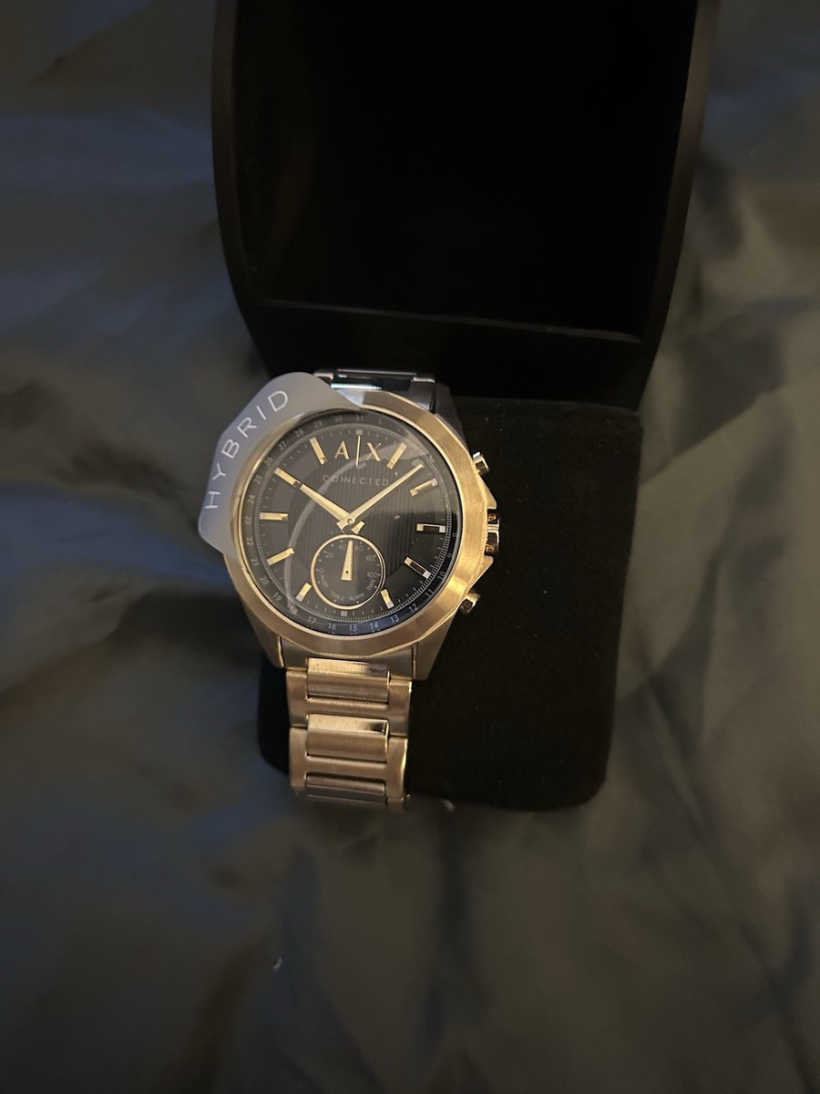 emporio armani smartwatch gold