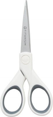 5'' Micro-Tip Fabric Scissors with Titanium-Bonded Blades - Ideal for Crafting, S