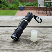 Lightweight Waterproof Keychain Flashlight - 180 Lumens for Outdoor Adventures