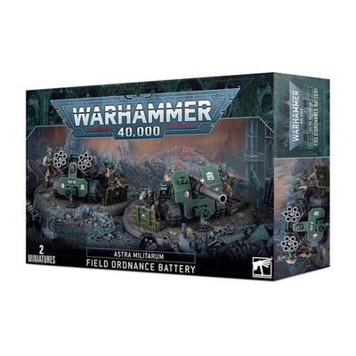 Warhammer 40k Astra Militarum Field Ordnance Battery   NOS    Free Ship