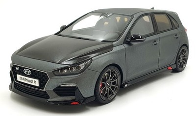 Otto Models Maßstab 1:18 Resin OT1060 - Hyundai i30 N Project C - grau
