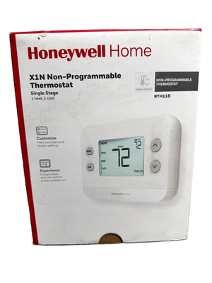 #ad Honeywell Home X1N One Stage Non Programmable Thermostat Backlit Display RTH11B $19.88