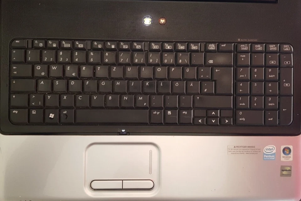 SALE!🔸HP/Compaq 💻 17" Zoll Laptop 2,2 GHz __ Zweitlaptop oder für Ersatzteile - Bild 3 von 4