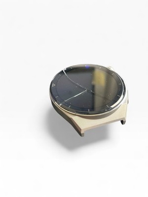 Huawei GT 3Pro 46mm mit Titangehäuse,Edelstahlarmband & AMOLED-Display in Silber