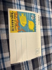 1952 John G. Shedd Aquarium Souvenir Folder Booklet Chicago Illinois Fish A2
