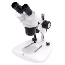 Stereomikroskop LAB1, 20x/40x, Dioptrinausgleich, Durch- und Auflicht, LED