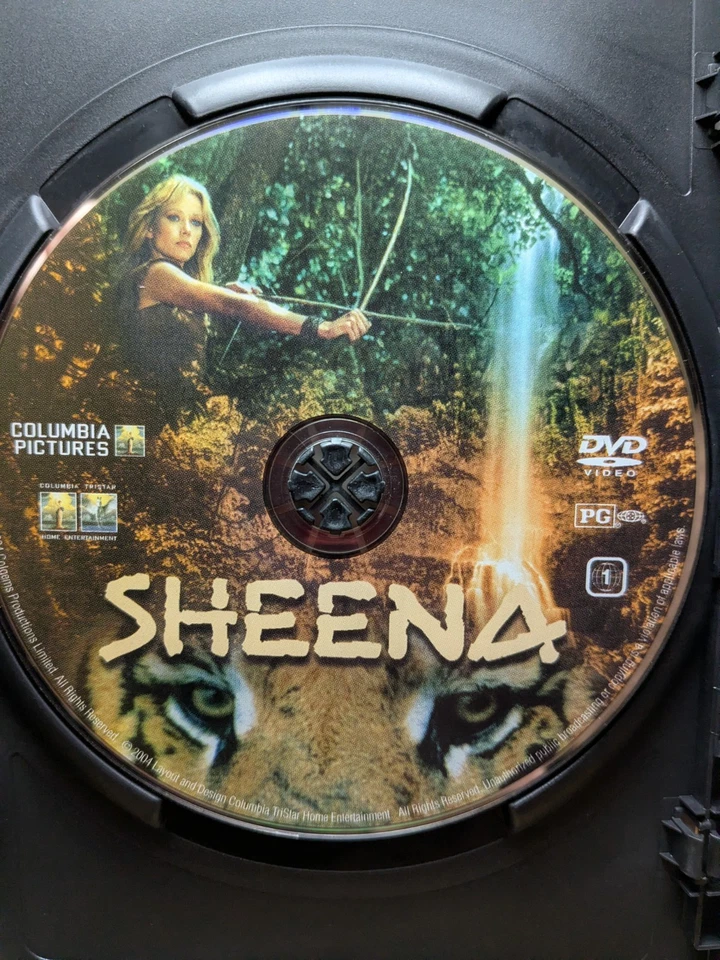 Sheena (DVD) 1984 with Sizzling Hot Tanya Roberts!🔥VG++  - Image 3 of 3