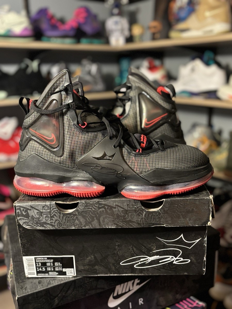 Size 13 - Nike LeBron 19 Bred - CZ0203-001 | eBay