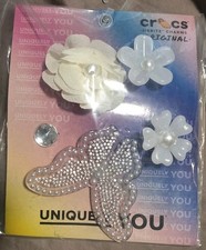 Uniquely You Crocs Jibbitz Charms Pearl Radiance 5 Pack