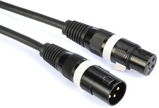Accu-Cable AC3PDMX50 3-pin/3-conductor DMX Cable - 50 foot