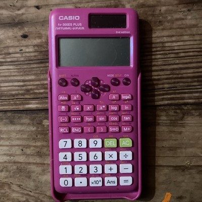 1 of Casio Fx-9750giii Pink Graphing Calculator