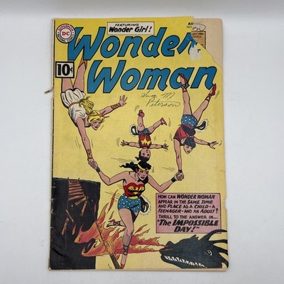 WONDER WOMAN #124  DC COMICS 1961 Silver Age 1st app
