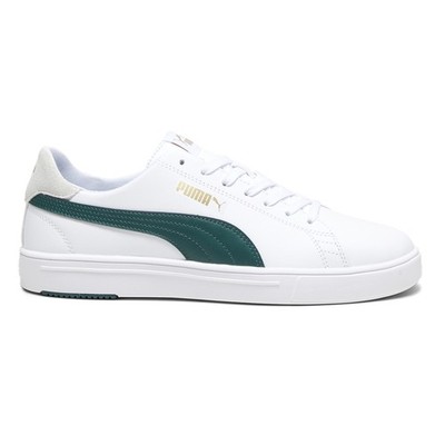 PUMA Serve Pro Lite Lace Up  Mens White Sneakers Casual Shoes 37490229