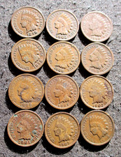 OLD COINS UNITED STATES OF AMERICA 1 CENT INDIAN HEAD PENNY 1890-1907 - MIX 624