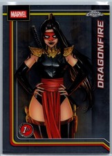 2026 Topps Chrome Marvel Comics #33 Dragonfire