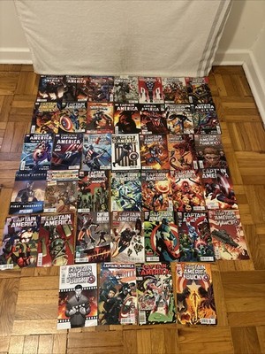 CAPTAIN AMERICA 2011 2012 MARVEL COMICS MIXED LOT OF 39 ED BRUBAKER FREE SHIP