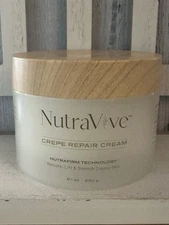 NutraVive Crepe Repair Cream 8.1 Oz /230g w/Nutrifirm Technology Lifts & Repairs