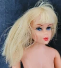 New Living TNT Barbie Light Blonde Flat Feet Eyelashes Articulated Orig. Outfit