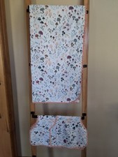 Unique 1 Of A Kind 3-piece Baby Gift...42" Blanket  2 Burp Cloths All Cotton