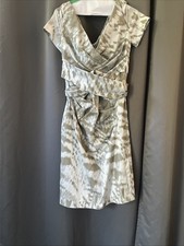 Rare Talbot Runhof Collection Silver & White Handmade In Germany Limited Edition