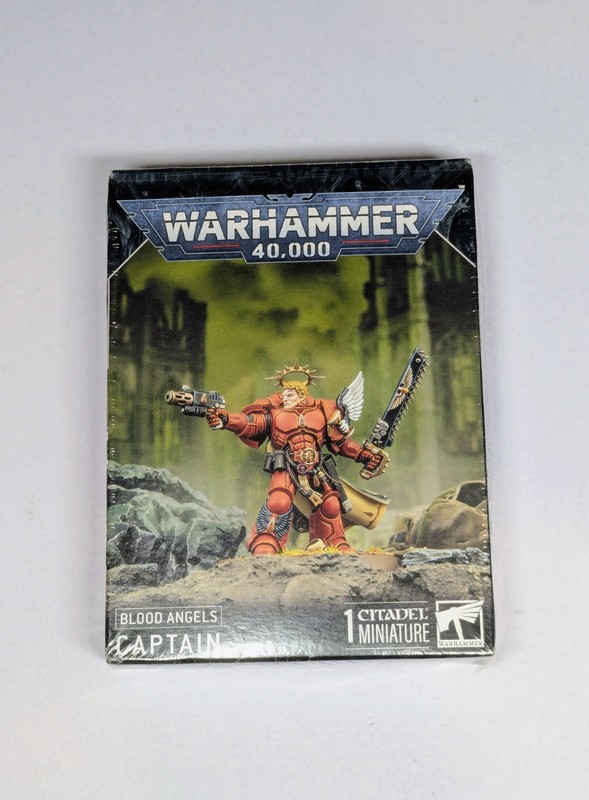 Space Marines Blood Angels Captain Warhammer 40k Games Workshop BNIB
