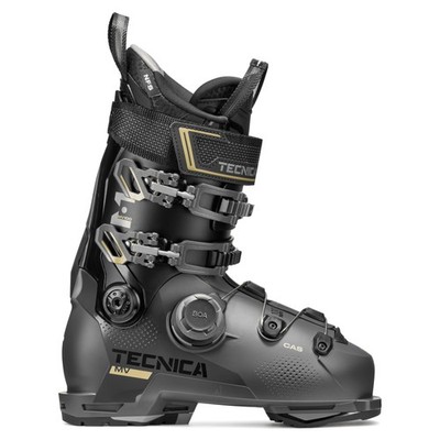 Tecnica Mach BOA MV 100 Men's Ski Boots, Race Grey, M28.5 MY26