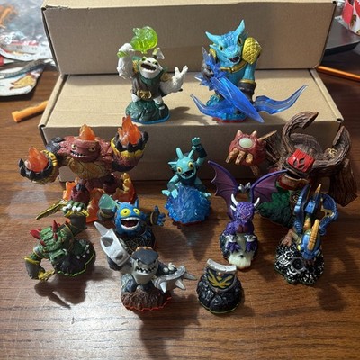 Lot Of 11 Skylanders - Trap Team - Swap Force - Giants - Spyros - All Tested