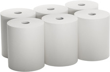 Enmotion Compatible High Capacity Paper Towels, 10" X 800' Roll, White, 6 Rolls
