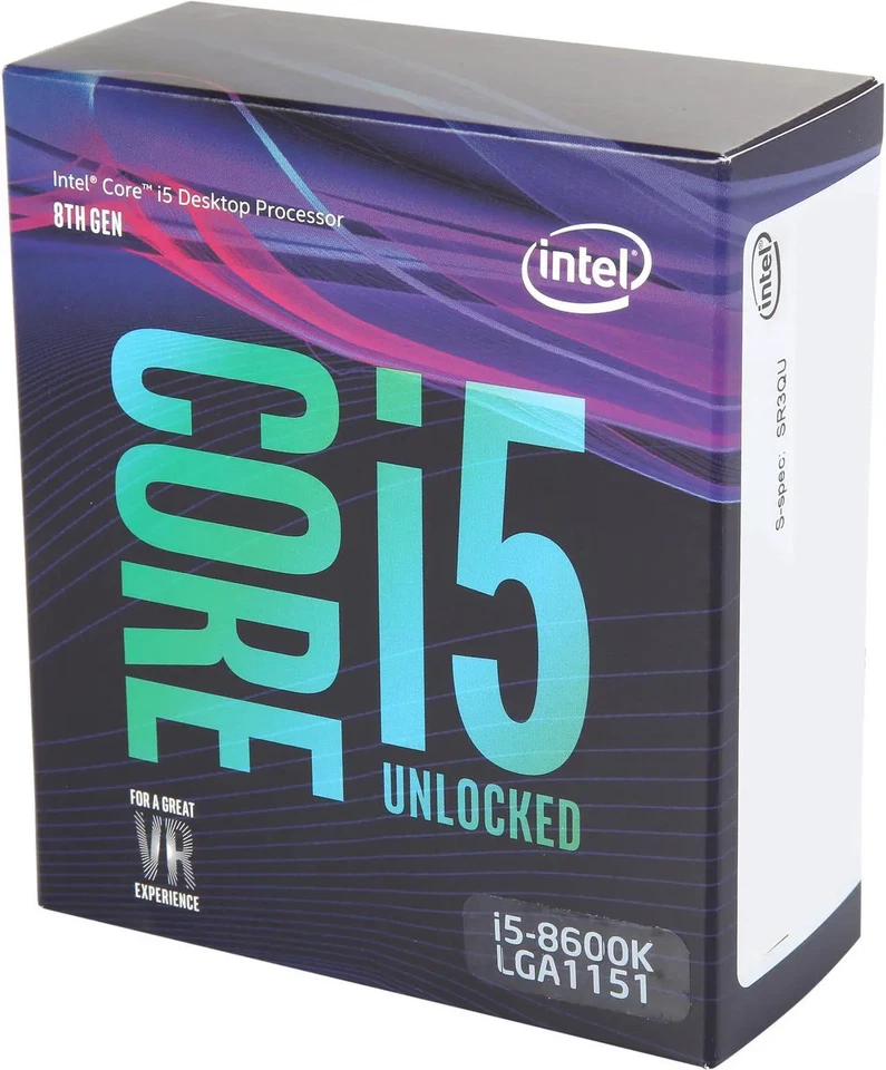 Intel Core i5 8.ª generación - Core i5-8600K Coffee Lake 6 núcleos 3,6 GHz (4,3 GHz Turbo) Foto 3 de 4