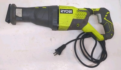 #ad Ryobi BROKEN RJ1861VNN 12 Amp Corded Electric Reciprocating Saw BROKEN $19.99
