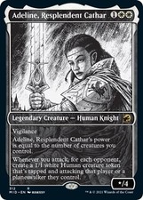Adeline, Resplendent Cathar (Showcase) - Foil LP MTG Innistrad: Midnight Hunt