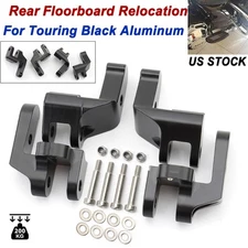 Driver Floorboard Relocation Kit For Harley Touring Electra Road Street Glide