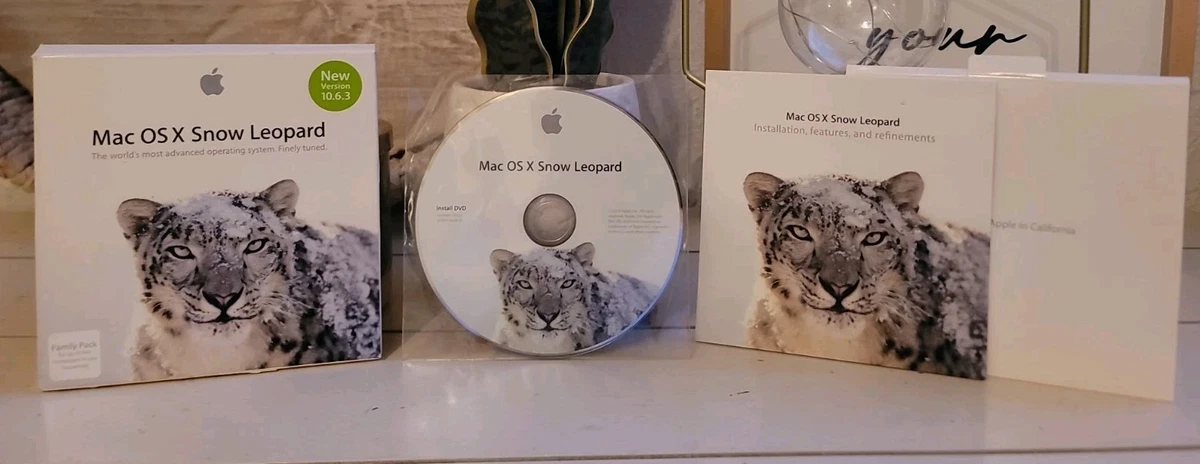 Mac Os X Snow Leopard for sale | eBay