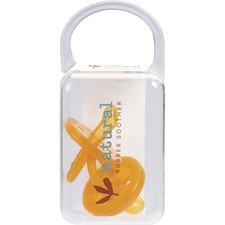 Natural Rubber Soothers Soother Twin Pack Small Orthodontic 0-6 mths 2 Pack